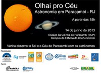 II Encontro Astronômico de Educadores acontece em Paracambi-RJ