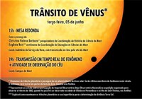MAST terá programação especial para observação do trânsito de Vênus