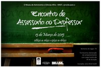 Inscrições abertas para o Encontro de Assessoria ao Professor