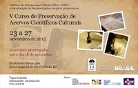 V Curso de Preservação de Acervos Científicos e Culturais