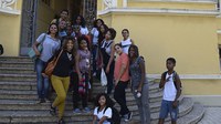 Estudantes da Cidade de Deus visitam o MAST