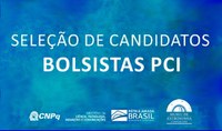 Seleção de bolsas no Programa de Capacitação Institucional