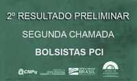 Resultado Preliminar - 2ª Chamada de Bolsas PCI