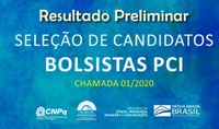 Seleção de Bolsas PCI: Resultado Preliminar de Julgamento