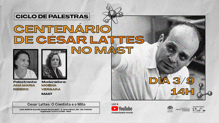 Centenário de César Lattes no MAST