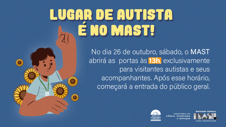 MAST terá uma programação especial no dia 26 de outubro