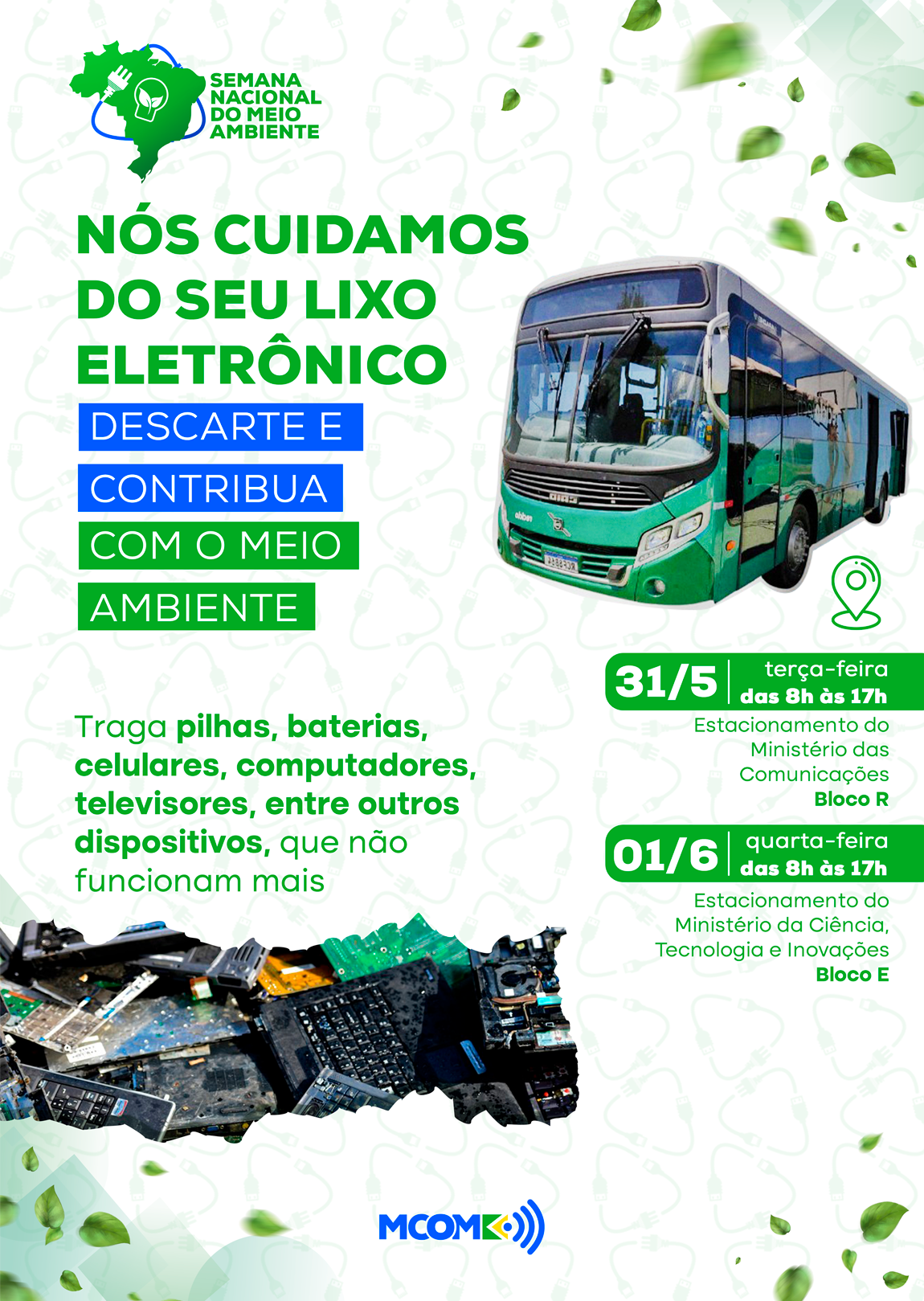 LIXO ELETRONICO MRX COLETAMOS GRATUITAMENTE - Centro De Reciclagem em Boca  do Rio