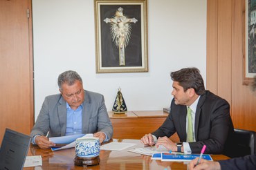 Ministro JF e Rui Costa