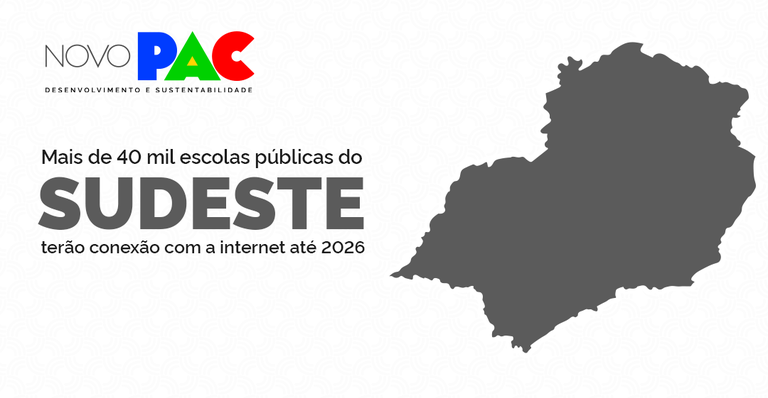 Mais de 40 mil escolas públicas do Sudeste serão conectadas à internet até 2026