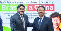 Ministério das Comunicações assina acordos com a China sobre conectividade e economia digital