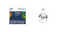 Ministérios das Comunicações e Correios lançam selo comemorativo ao Grupo de Economia Digital do G20