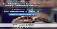 CNPq E MCTI ABREM CHAMADAS DE R$ 300 MILHÕES PARA BOLSAS DE PRODUTIVIDADE