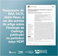 INSA/MCTI É UM DOS AUTORES DE ARTIGO SOBRE FENOLOGIA DA CAATINGA