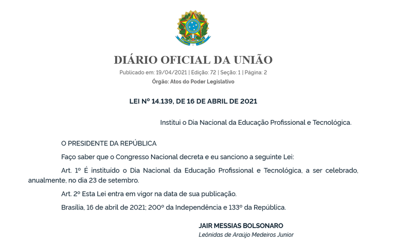 Screenshot_2021-04-19 LEI Nº 14 139, DE 16 DE ABRIL DE 2021 - DOU - Imprensa Nacional.png