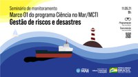 Seminário Marco 1 apresenta estudos sobre derramamento de óleo na costa brasileira
