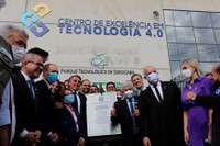 “O Brasil não pode ficar para trás na área de Tecnologias 4.0”, diz Marcos Pontes em inauguração do Centro de Excelência MCTI