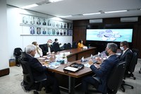 Ministro recebe presidente da CBMM, companhia brasileira líder mundial no setor de nióbio