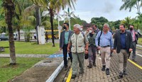 Ministro Marcos Pontes realiza visita técnica ao Instituto Mamirauá/MCTI