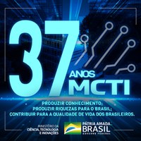 MCTI completa 37 anos nesta terça-feira (15)