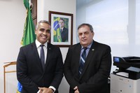 Em visita ao MCTI, ministro da Cidadania declara que pretende fortalecer parcerias entre ministérios