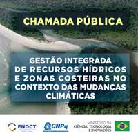 Gestão integrada de recursos hídricos na zona costeira brasileira é foco de chamada pública no valor de R$10 milhões