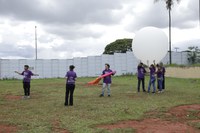 No último dia da 19ª SNCT, balão estratosférico com satélites é lançado