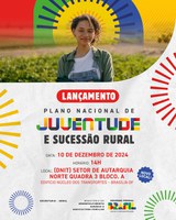 MDA e SGPR lançam, na próxima terça-feira (10/12), o Plano Nacional de Juventude e Sucessão Rural