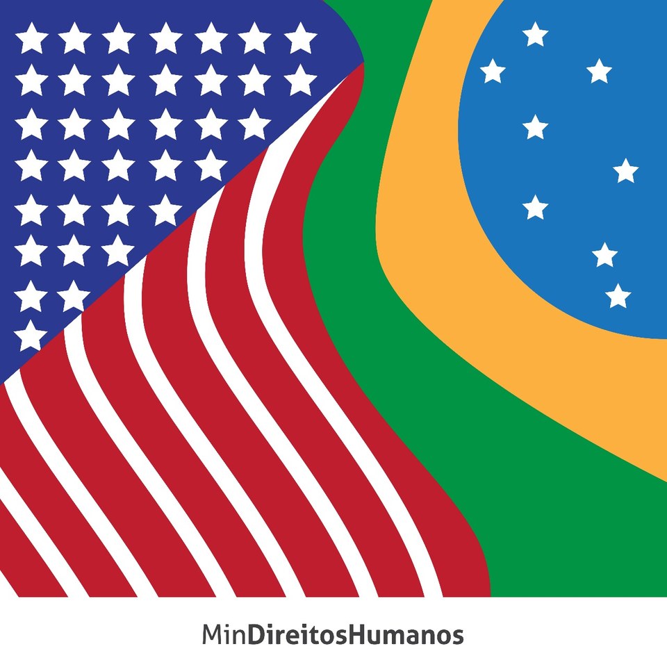 Presentes Bandeiras Brasil Eua