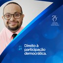 Artigo 21°: Toda a pessoa tem o direito à participação democrática