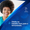 Artigo 23°: Direito ao trabalho livre, justo e remunerado