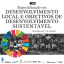 Curso de especialização em Desenvolvimento Local e Objetivos de Desenvolvimento Sustentável está com inscrições abertas