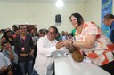 Ministra Damares foi a Aracaju (SE) entregar pessoalmente as chaves dos veículos a prefeitos e representantes. (Foto: Wellington Macedo)