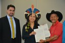 Durante reunião em Brasília, liderança cigana apresenta demanda sobre população que vive próximo à barragem de Santa Bárbara/MG. (Foto: