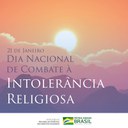 Combate à intolerância religiosa