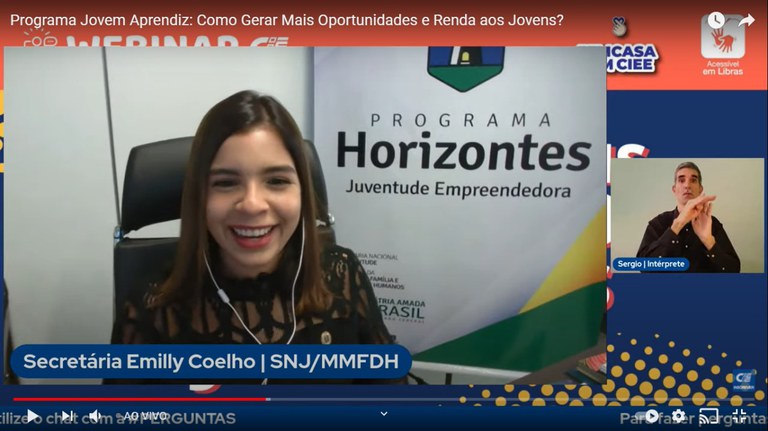 Webinário debate tecnologias do futuro e novas habilidades profissionais para jovens