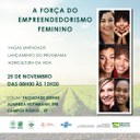 Inscrições abertas para o evento “A Força do Empreendedorismo Feminino”