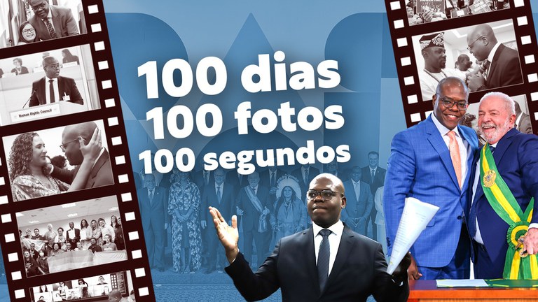 “100 dias, 100 fotos, 100 segundos”: assista ao vídeo do MDHC sobre os 100 primeiros dias de gestão