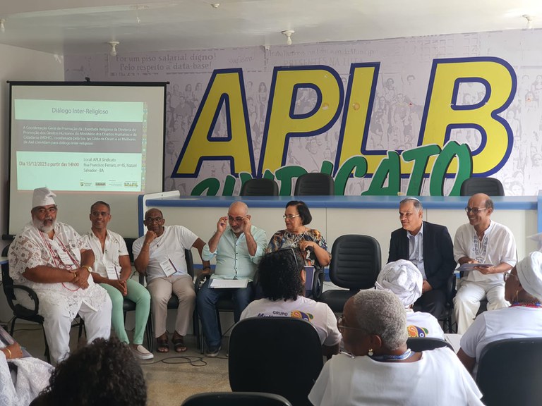 Em Salvador (BA), MDHC promove 3º encontro do Diálogo Inter-religioso pela liberdade de crença