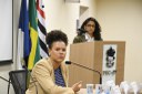 Em seminário na PUC-SP, secretária Isadora Brandão indica impactos do racismo e aponta reparação como caminho para não-repetição de injustiças sociais