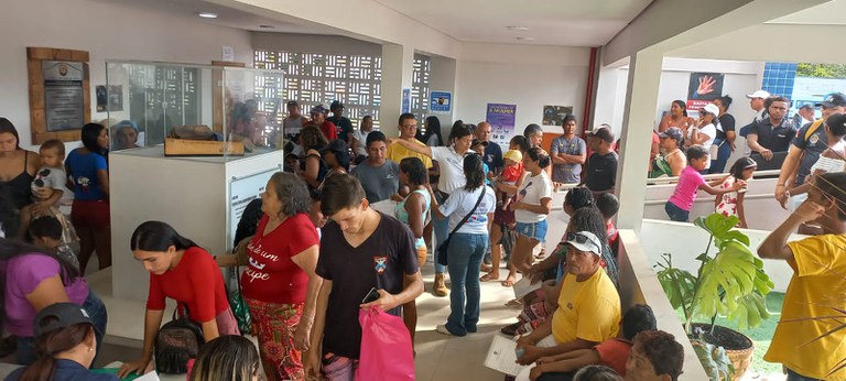 Mutirão de serviços e ações itinerantes do Cidadania Marajó têm alta adesão; atendimentos garantem acesso à saúde, documentação básica e encaminhamento de denúncias