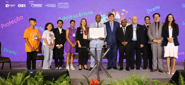 Solenidade abre a 12ª Conferência Nacional dos Direitos das Crianças e dos Adolescentes em Brasília