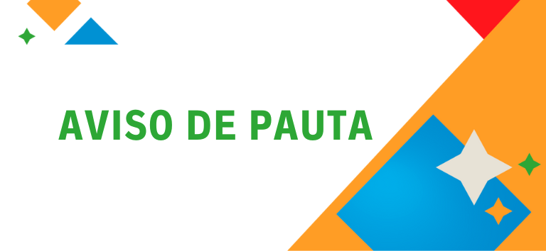 Aviso de pauta