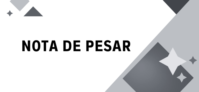 Nota de pesar – Irmã Regina