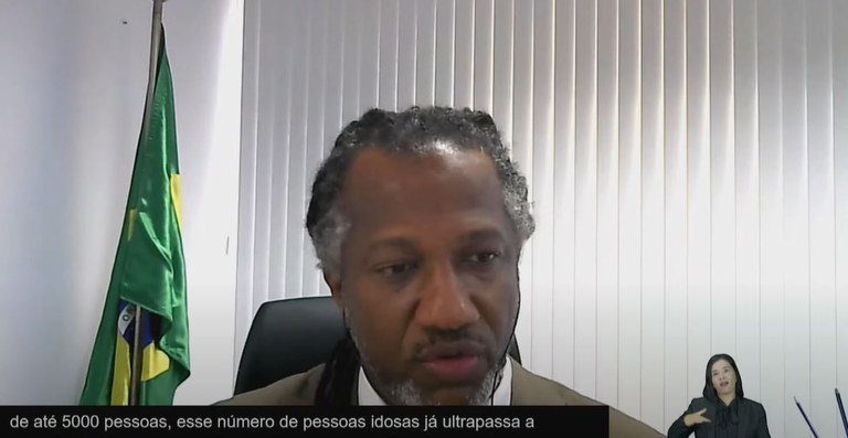 Em webinário promovido pelo TCU, Alexandre da Silva elenca ações do MDHC pelos direitos das pessoas idosas