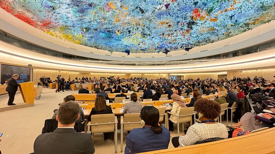 Silvio Almeida conclamou os presentes a refletirem sobre o papel a ser desempenhado pelo Conselho de Direitos Humanos da ONU (Foto: Ruy Conde - Ascom/MDHC)