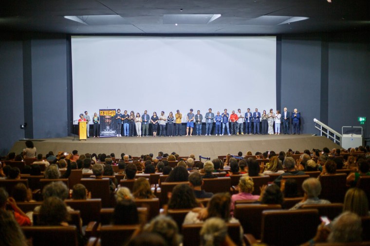 Pré-estreia contou com representantes de entidades e órgãos que apoiaram o filme