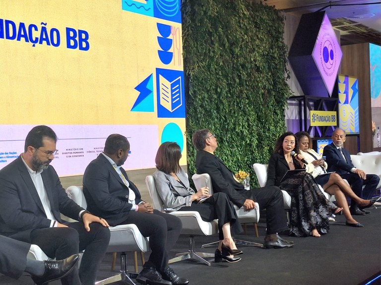 Direitos Humanos compartilha experiências exitosas com tecnologia social em evento da Fundação Banco do Brasil
