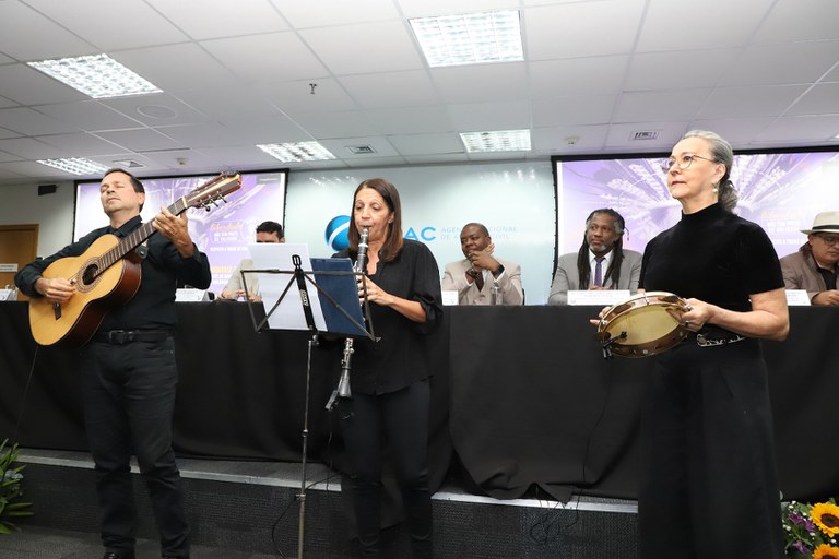 Apresentação musical abriu seminário (Fotos: Clarice Castro – Ascom/MDHC)