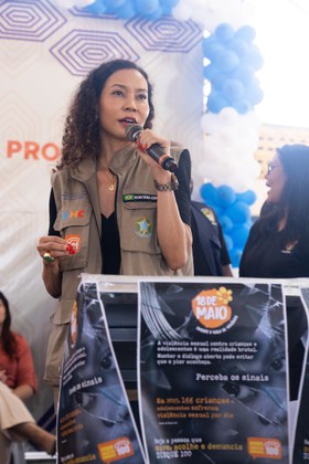 Secretária-executiva Rita Oliveira participou das entregas do Cidadania Marajó