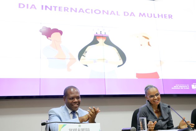 Marina Silva em momento de fala (Foto: Clarice Castro - Ascom/MDHC) 